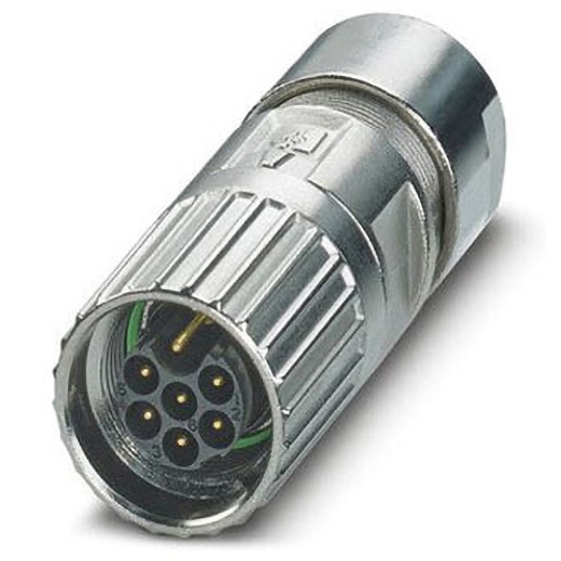 1629032 産業用丸形コネクタ 7極 17 mm ケーブルマウント 1個 フ