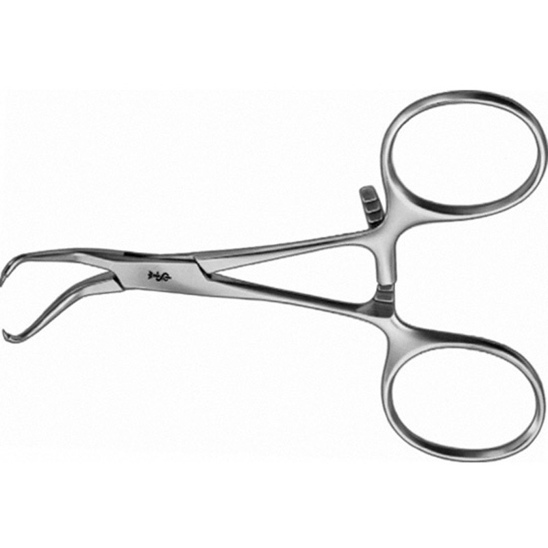 FO113R 整復用鉗子 ステップドチップ付 9.5cm 1本 ビー・ブラウンエースクラップ 【通販モノタロウ】