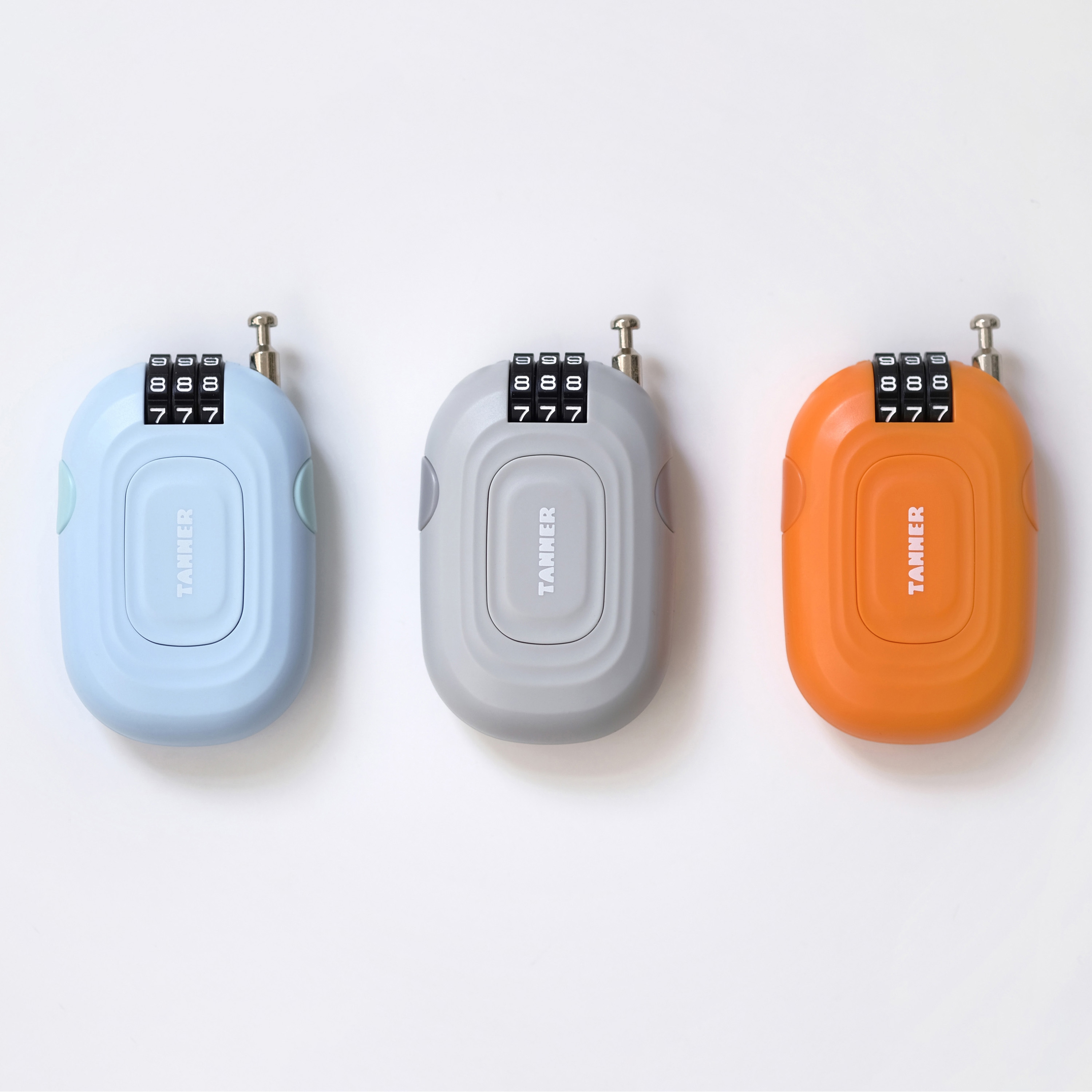 WL-G コンパクトワイヤーロック Wired Lock 和合商事 グレー色 WL-G 