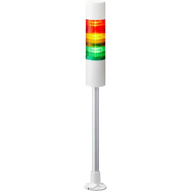パトライト PATLITE LED積層信号灯 シグナル・タワー SUPER SLIM MPS-302-RYG MPS Φ30 3段 赤・黄・ 通販 