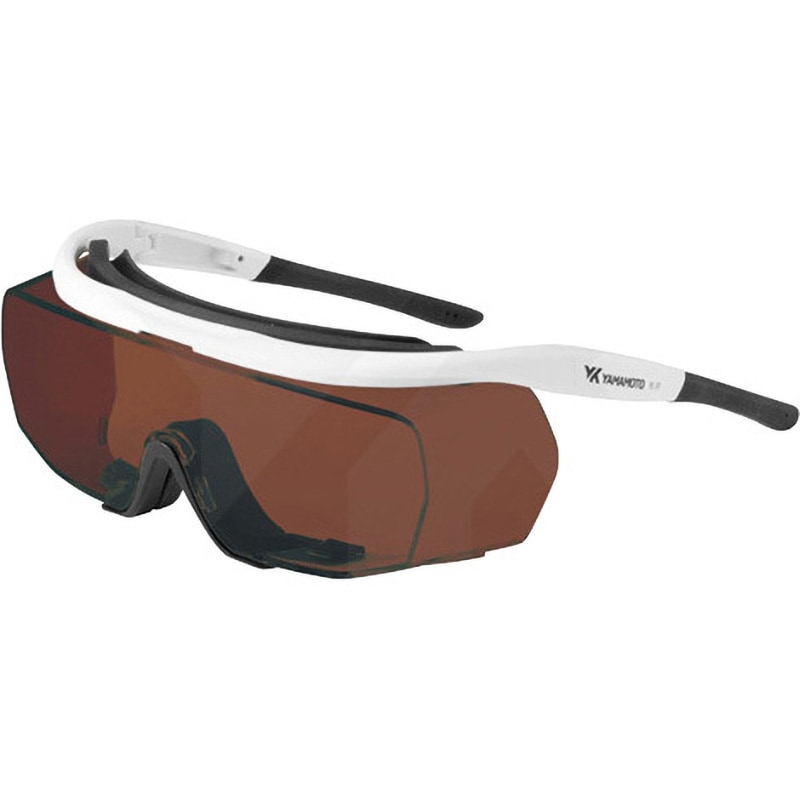 1040780053 遮光保護めがね YL-780 1/100減衰レーザー光一部透過タイプ 1個 山本光学 【通販モノタロウ】