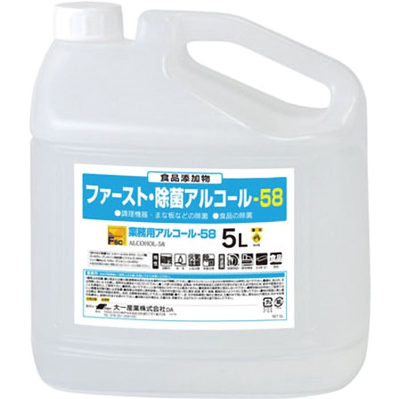 ファースト・除菌アルコール58 FPS 詰替え用 弱酸性 - 【通販モノタロウ】