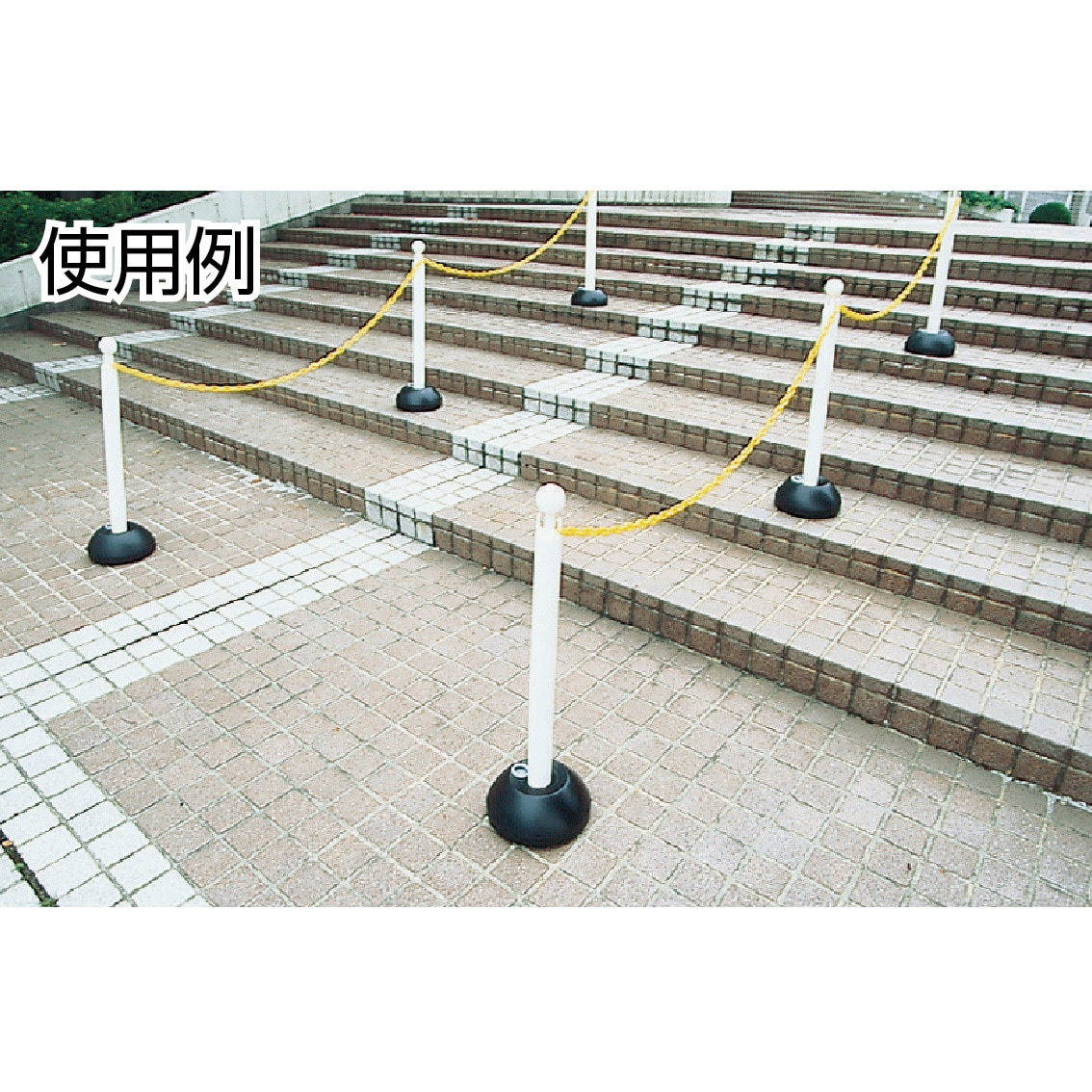 T-CSSV チェーンスタンド TRUSCO 注水式タイプ シルバー(ポール)色