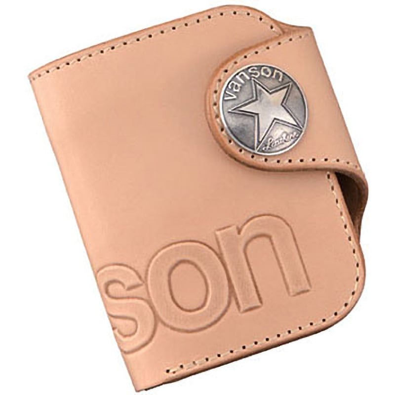 ナチュラル VANSON 二つ折りウォレット 1個 ペンギンライター 【通販モノタロウ】