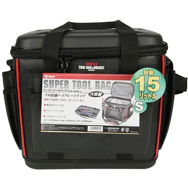 STB-HARD S 15L スーパーツールバッグ SK11 ポケット数:外側10個