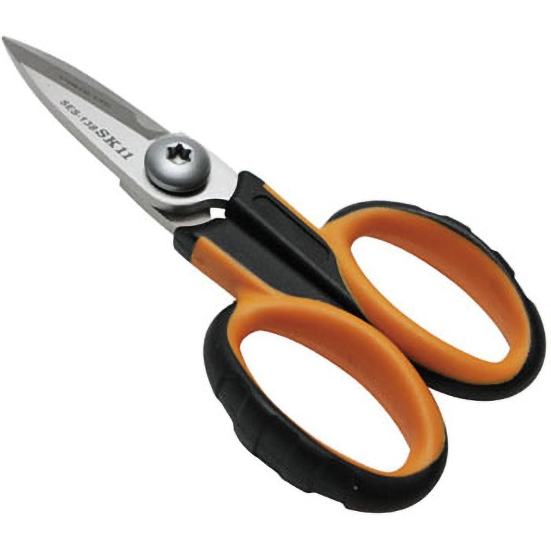 SES-138S 電工はさみ コンパクト 1個 SK11 【通販モノタロウ】