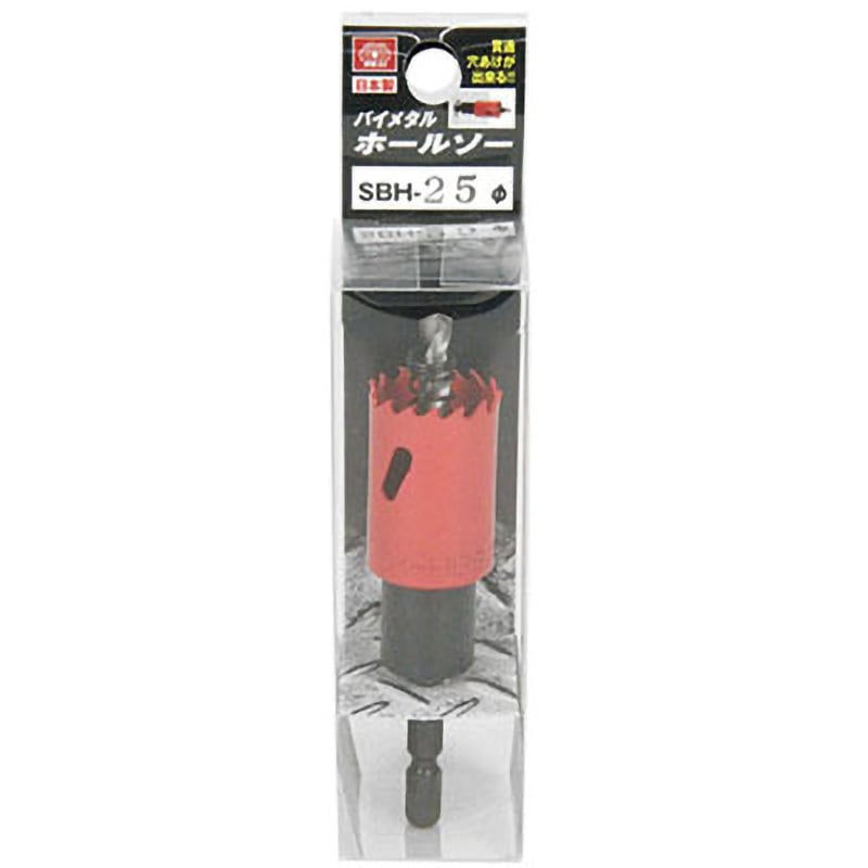 SBH-25 バイメタルホールソー SK11 寸法25mm - 【通販モノタロウ】 SBH-25 バイメタルホールソー SK11 寸法25mm - 【通販モノタロウ】