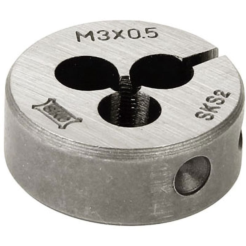M3X0．5 ネジ切ダイス SK11 切削工具鋼製 外径25mm - 【通販