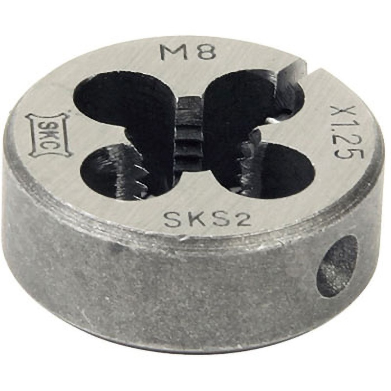 M8X1．25 ネジ切ダイス SK11 切削工具鋼製 外径25mm - 【通販