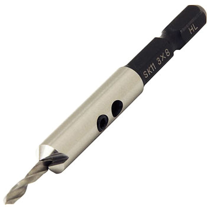 SHSD-1 3X8 六角軸ハイス皿取錐 SK11 ドリル径3mm - 【通販モノタロウ】
