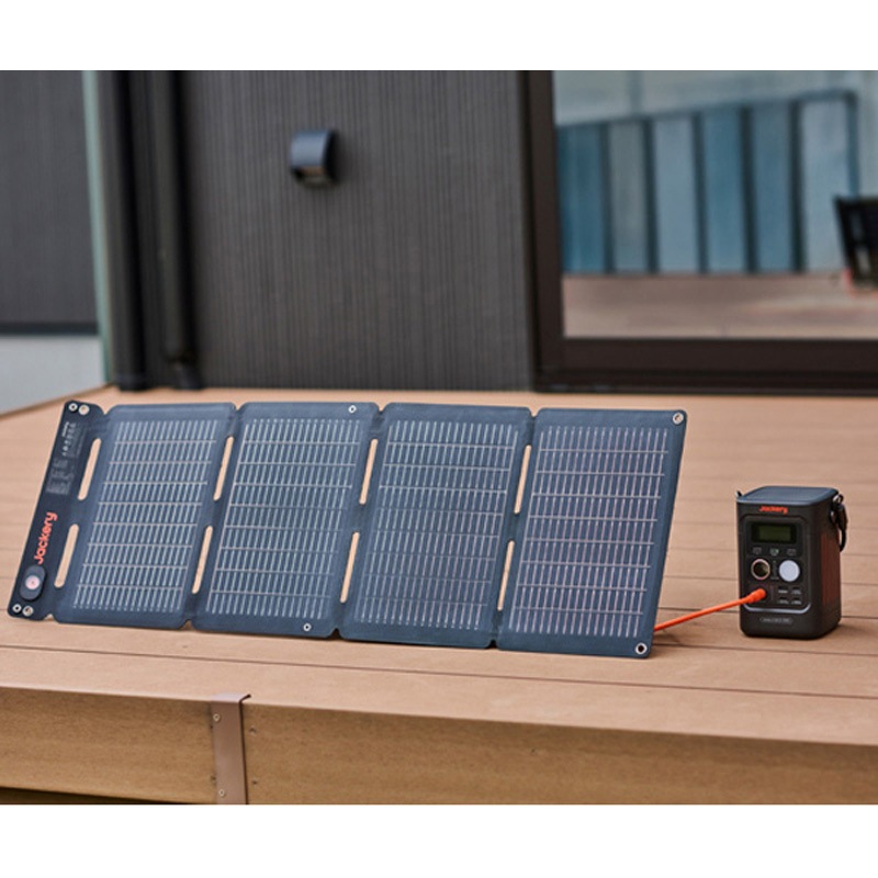 JE-300D+JS-40C Jackery Solar Generator 300D ポータブル電源セット 1