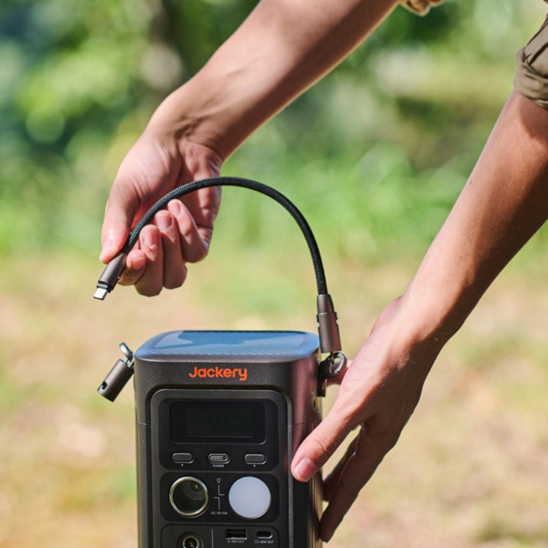 JE-300D+JS-40C Jackery Solar Generator 300D ポータブル電源セット 1