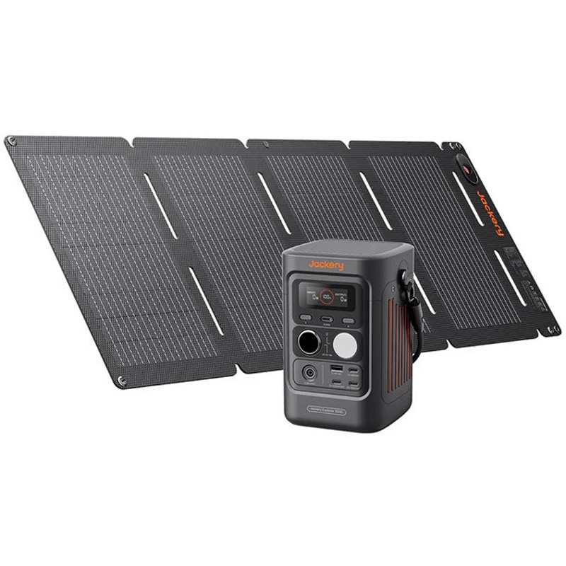 Jackery Solar Generator 300D ポータブル電源セット JE-300D+JS-40C Jackery Solar Generator 300D ポータブル電源セット 1
