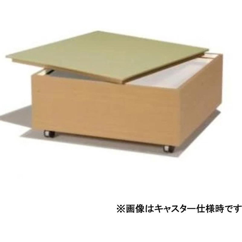 置床　床の間収納 置き床 置床 桐 幅100cm ナチュラル 床の間 引き出し付 完成品 日本製