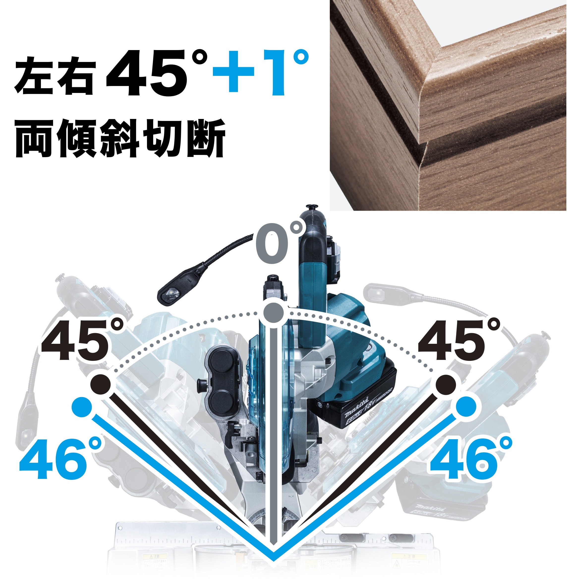 LS610DZ 165ミリ充電式スライドマルノコ マキタ ノコ刃外径165(155～165)mm LS610DZ - 【通販モノタロウ】