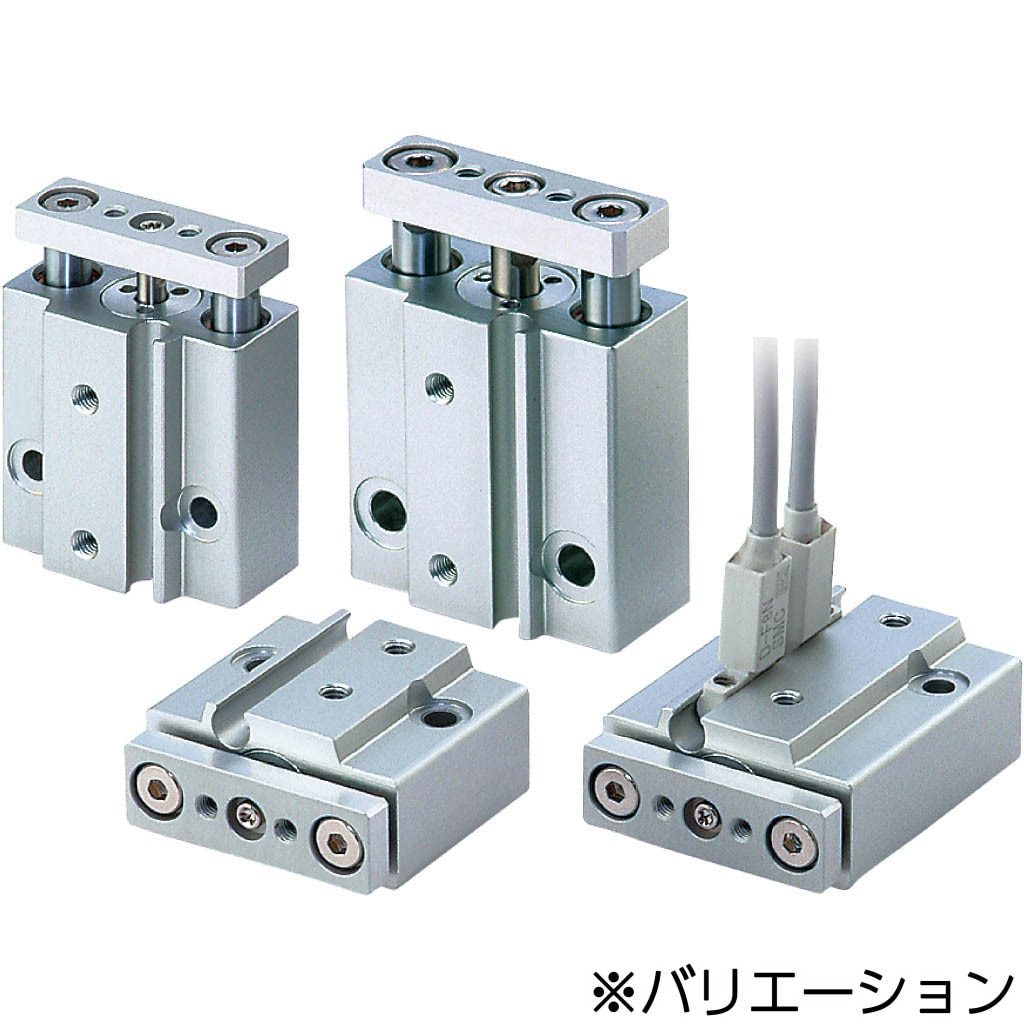 MGJ10-10-F8PZ MGJ - ガイドロッド一体形 SMC 複動 シリンダ内径10mmシリンダストローク10mm  MGJ10-10-F8PZ