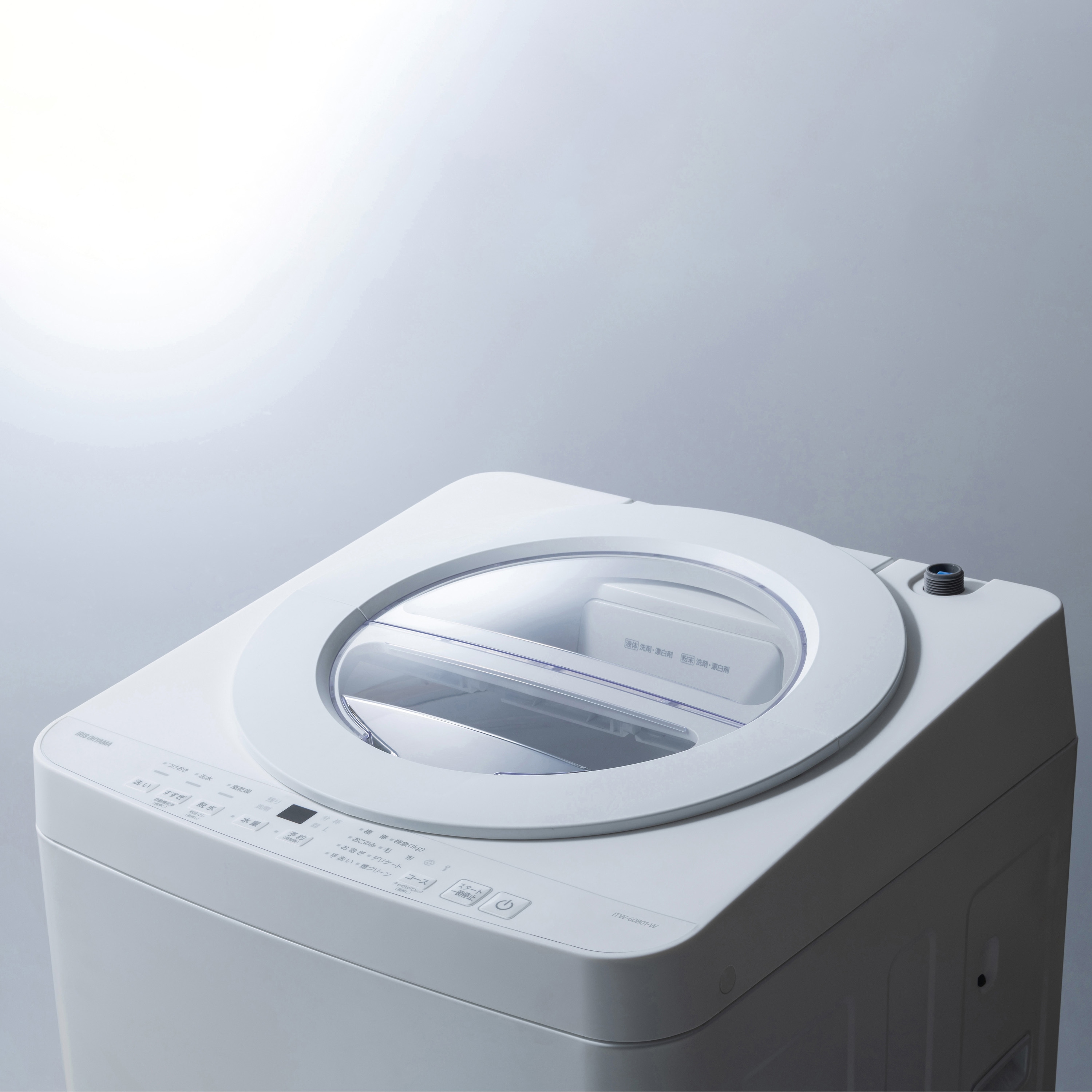☆中古￥11,800！IRIS OHYAMA 6.0kg洗濯機 家電 KAW-YD60A型 2021年製 【