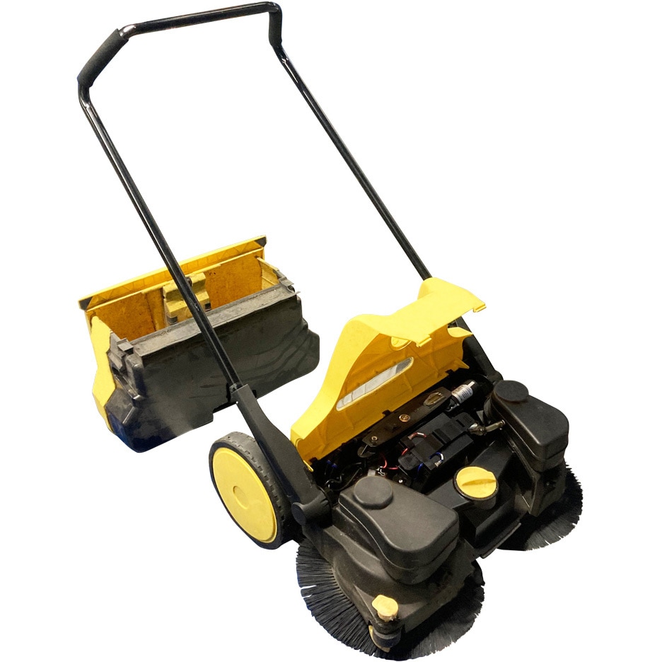 (運賃見積り)(直送品)アクアシステム 手押し式 エコスイーパー 両サイドブラシ付 床 AJL550S 直送品 代引不可）アクアシステム 手押し式 エコスイーパー 両サイド