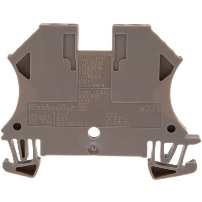 1020100000 Weidmuller 接続式端子台 スクリュー WDUシリーズ， 32A， 1020100000 WEIDMULLER ベージュ色 最小動作温度-50℃