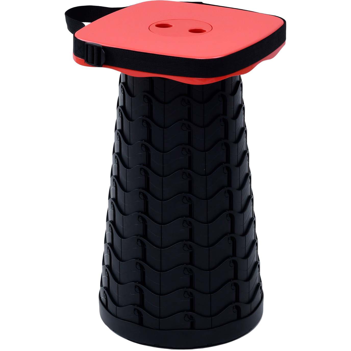 ACCO-S25(RD)×2 アコーディオンスツール YAMAZEN(山善) ポリプロピレン 