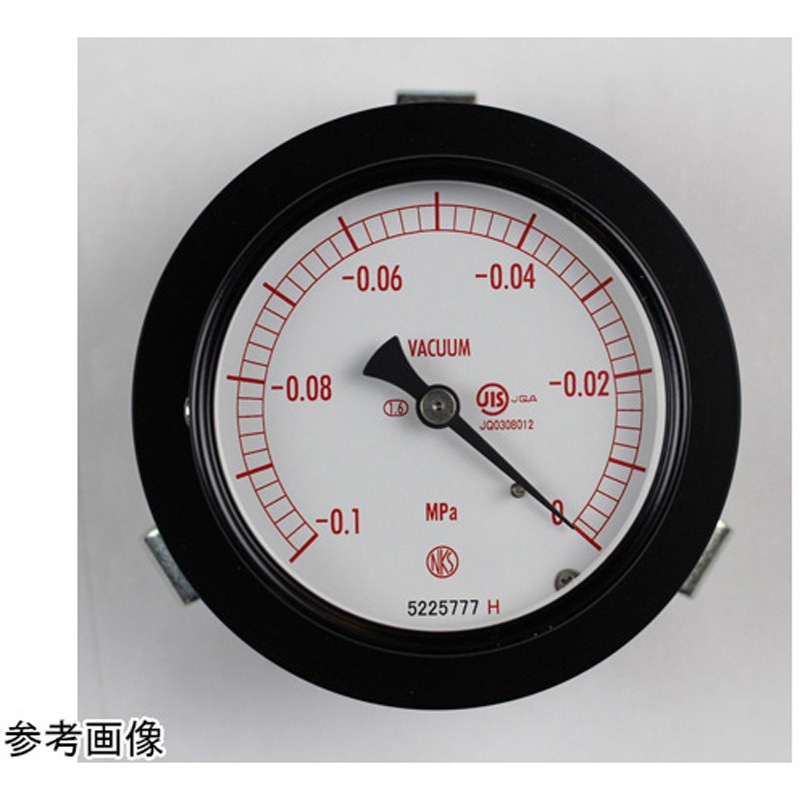 AC15-121 普通形圧力計(Φ75)埋込形D枠(取付金具) AC15-121シリーズ 1個 長野計器 【通販モノタロウ】