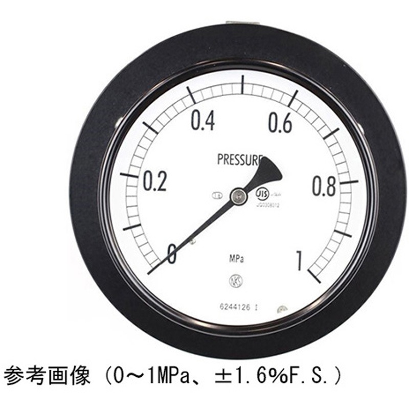AE15-133 普通形圧力計(Φ100)埋込形D枠(取付金具) AE15-133シリーズ 1個 長野計器 【通販モノタロウ】 10,345円