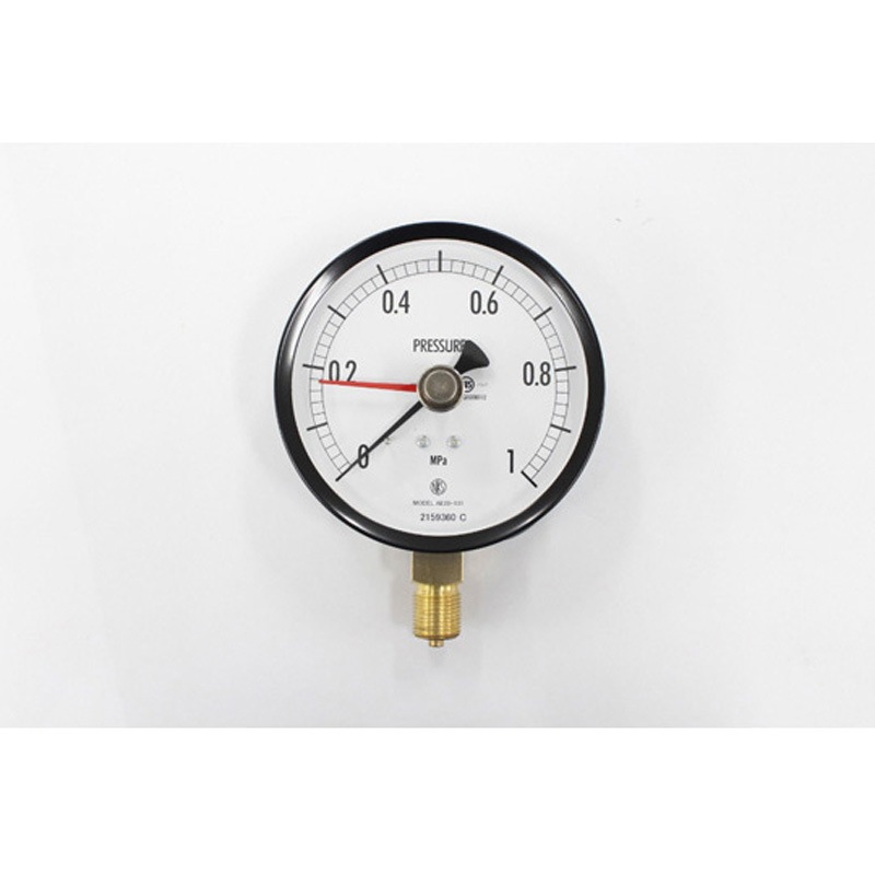 AE20-131 普通形圧力計(Φ100)1MPa 設置針付 立形A枠 AE20-131シリーズ 1個 長野計器 【通販モノタロウ】