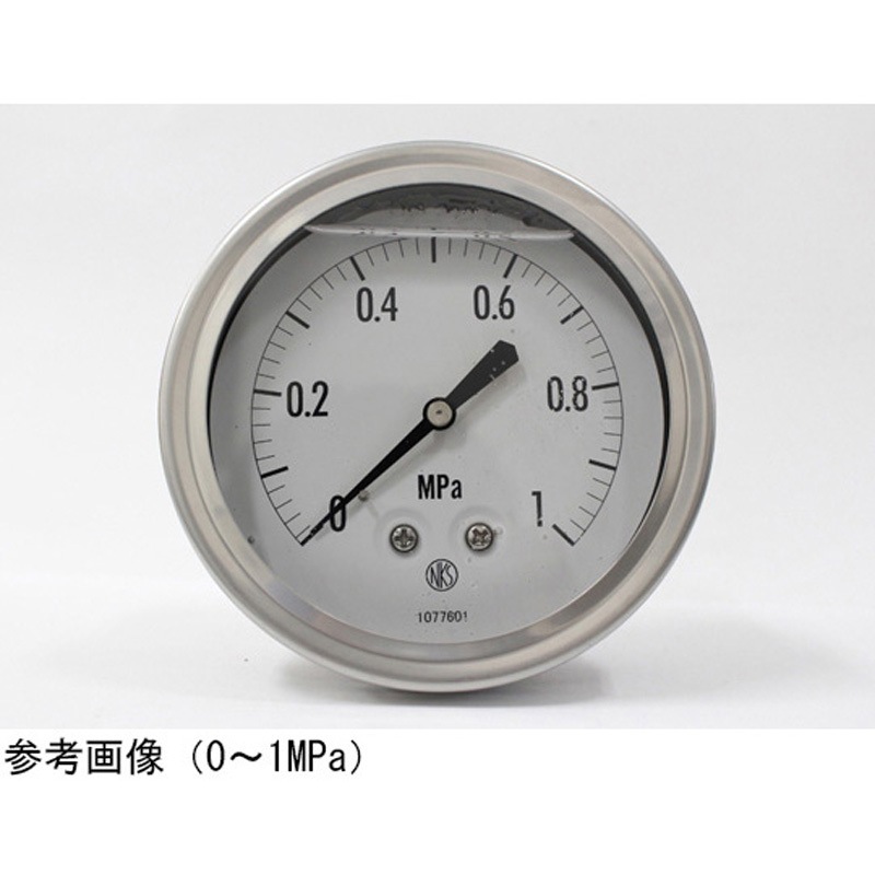 GV47-193 グリセリン入圧力計(100Φ)25MPa GV47-193シリーズ 1個 長野計器 【通販モノタロウ】