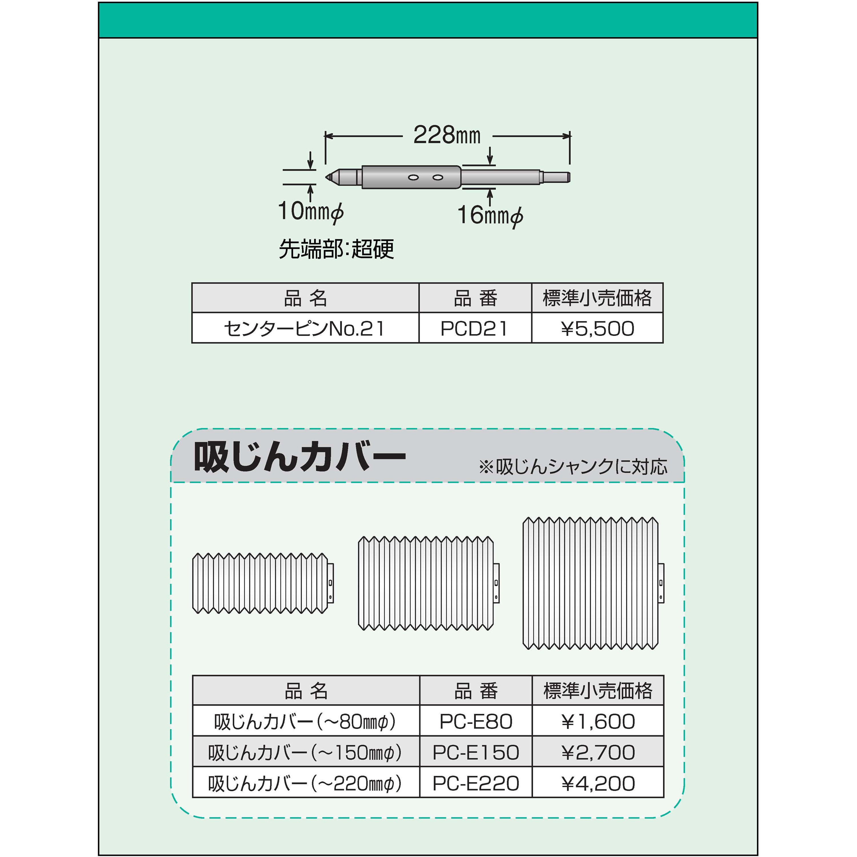 PDI-065C ダイヤモンドコア BOSCH(ボッシュ) 有効長150mm全長180mm PDI-065C - 【通販モノタロウ】