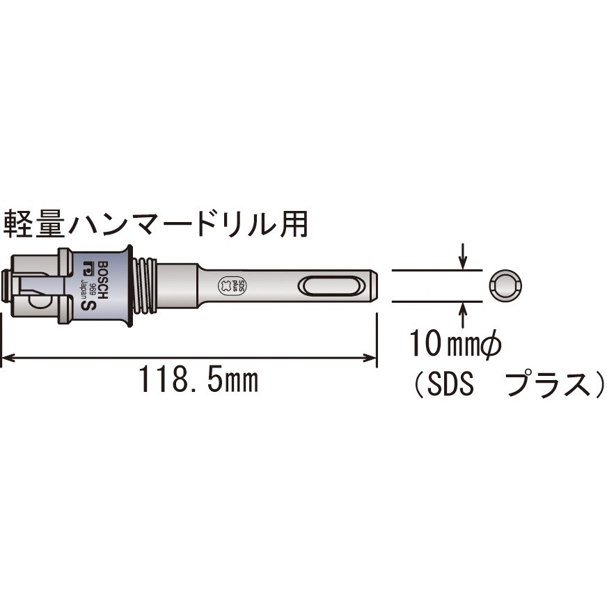 BOSCH ボッシュ ポリクリックシステム 吸塵SDSプラ DS/SE 7502 PC-SDS/S ポリクリック全般 1個 BOSCH(ボッシュ) 【通販モノタロウ】