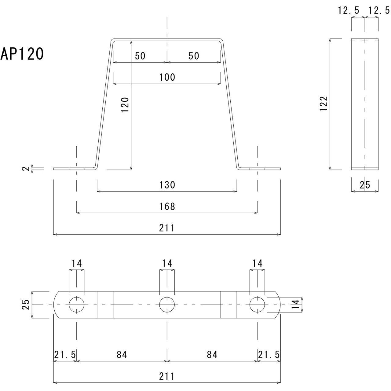 Ap1 基礎ブロックアンカープレートステンレス製 Baseman Ap1 1個 通販モノタロウ