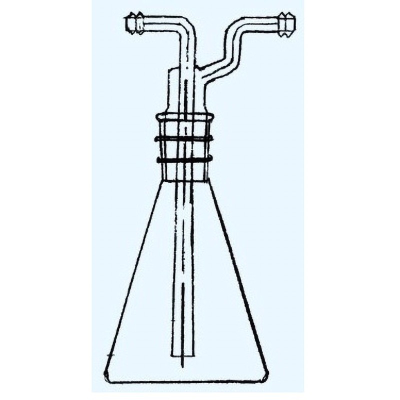 694-200 トラップ・三角フラスコ形セット品 694シリーズ 1個 日本理化学器械(NRK) 【通販モノタロウ】