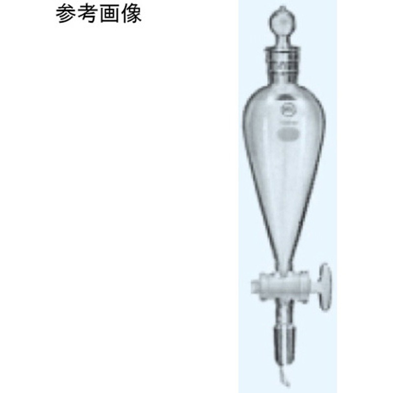160-19250 分液ロートスキーブ型(PTFE コック) 160シリーズ 1個 日本理化学器械(NRK) 【通販モノタロウ】
