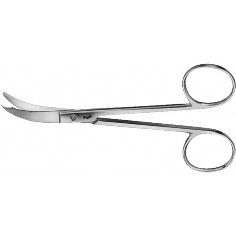 BC805R 結紮剪刀 BCシリーズ ビー・ブラウンエースクラップ 側弯 12cm   BC805R