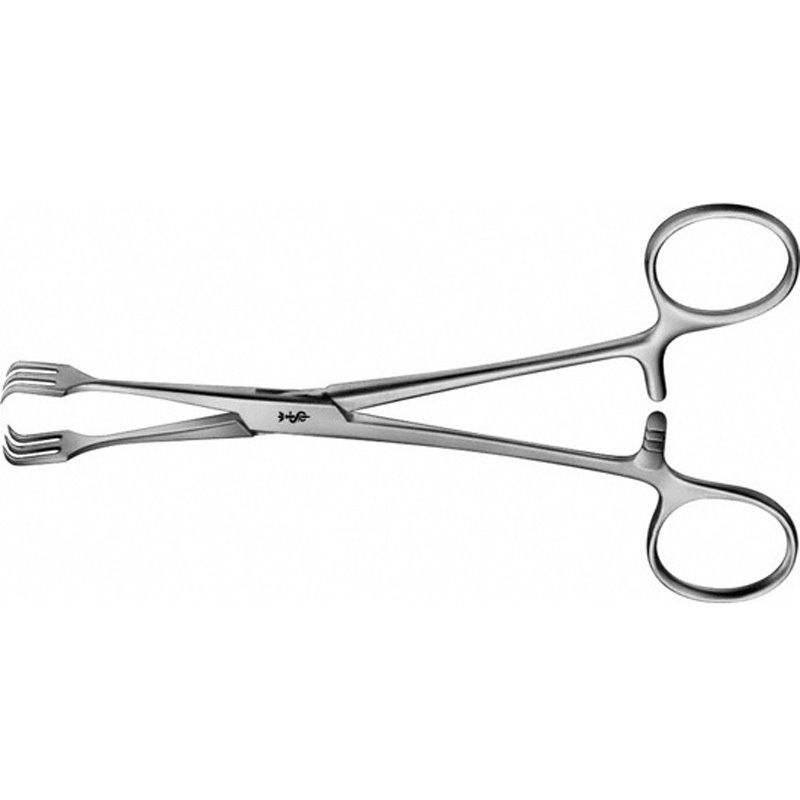 BF310R 臓器・組織把持鉗子 ラヘイ 全長155mm BFシリーズ ビー・ブラウンエースクラップ 3×3爪 全長155mm   BF310R