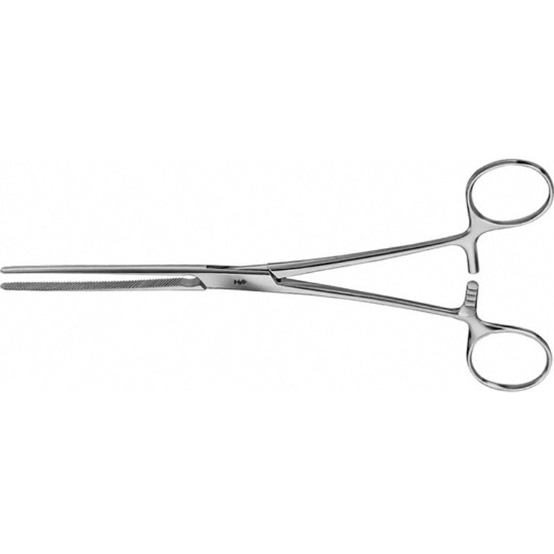 EA124R 腸鉗子 ハートマン 弾性 20cm EAシリーズ ビー・ブラウンエースクラップ 弾性 直 20cm   EA124R