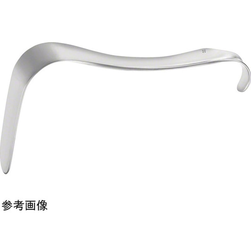 EL452R 膣鏡 クリステラー ELシリーズ ビー・ブラウンエースクラップ 80×25mm 全長180mm仕様   EL452R