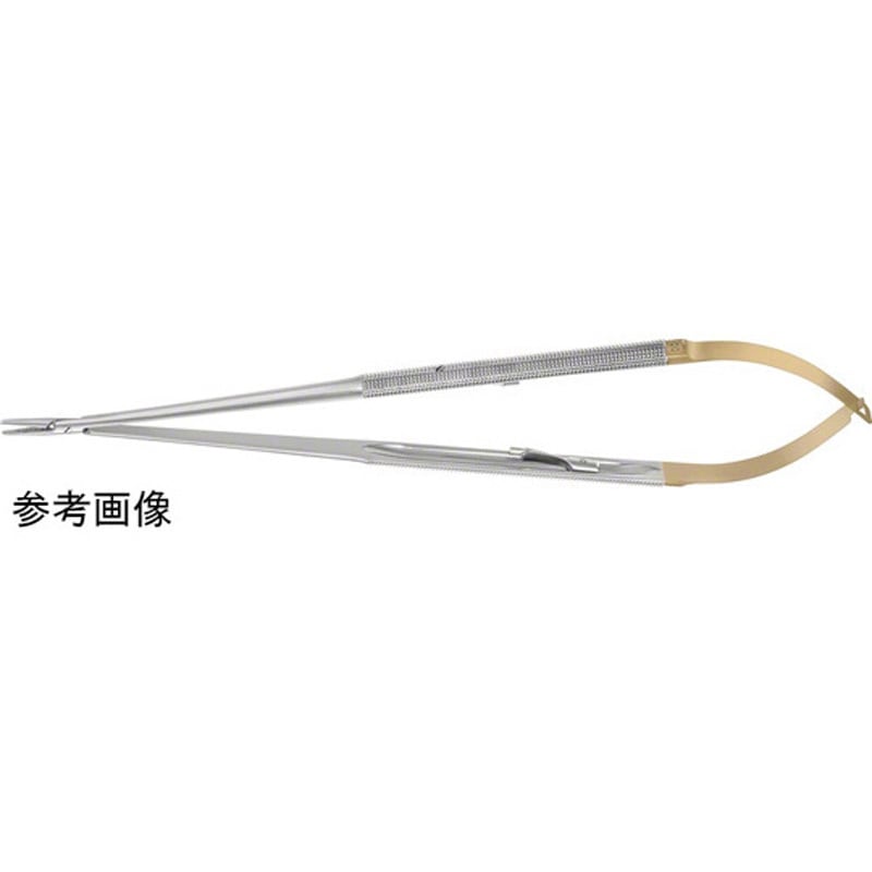 FM567R ダイヤダスト付マイクロ持針器 ウルトラファイン 直 FMシリーズ ビー・ブラウンエースクラップ 直 全長230mm ラウンドハンドル仕様   FM567R
