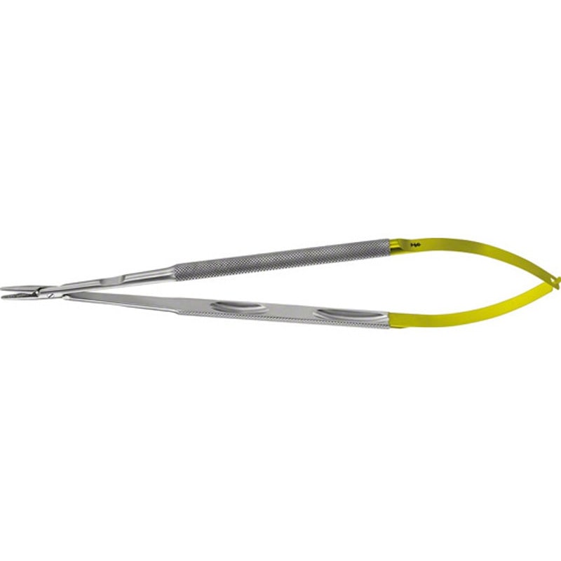 FM537R ダイヤダスト付マイクロ持針器 直 ラウンドハンドル FMシリーズ 1本 ビー・ブラウンエースクラップ 【通販モノタロウ】