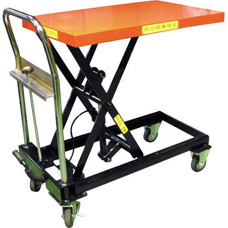 FLK250 フットリフター 神戸車輌製作所 荷重250kg 最低位246mm最高位850mm