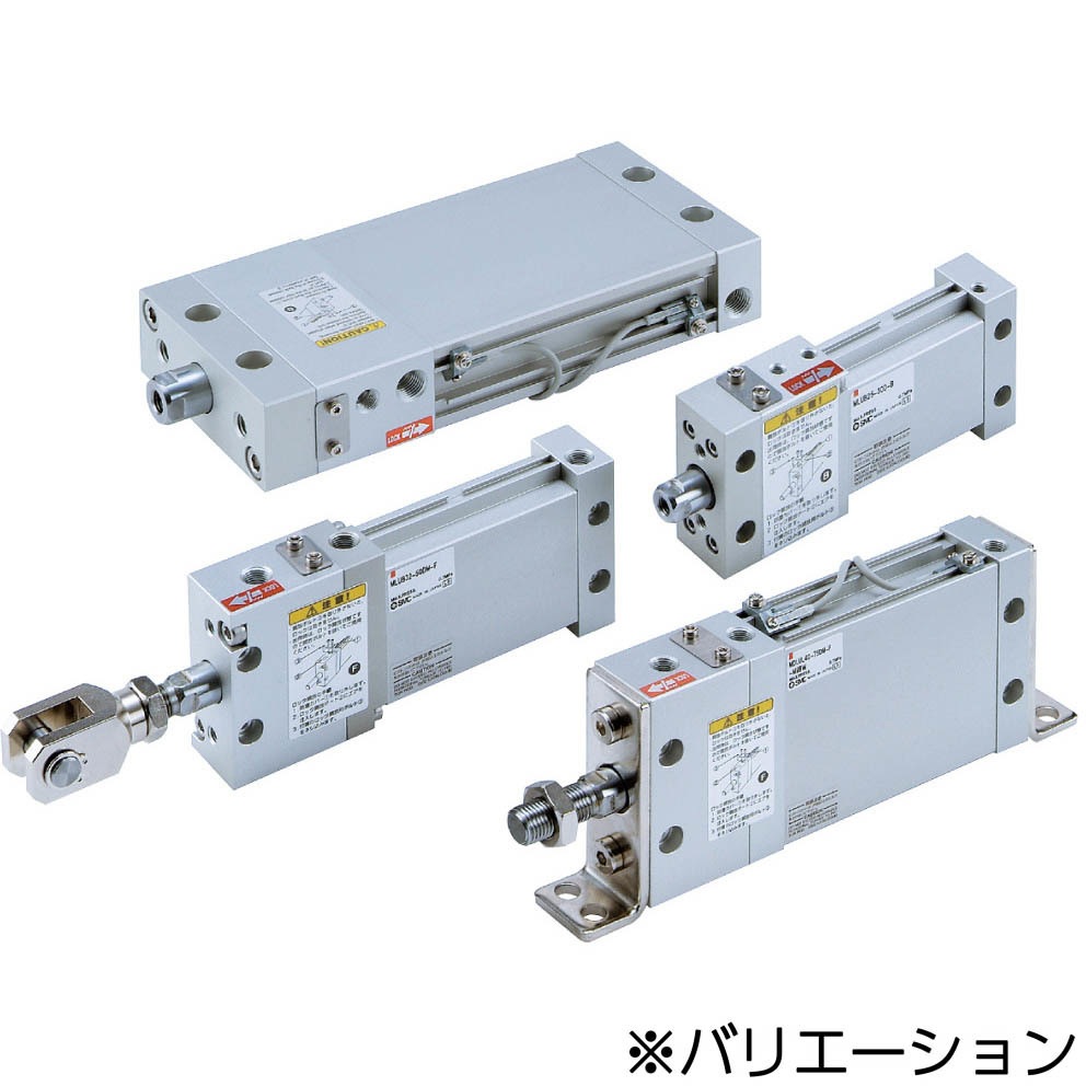 MDLUB32-175D-F-M9BWL MLU - ロック付プレートシリンダ SMC 複動・片ロッド チューブ内径32mmストローク175mm  MDLUB32-175D-F-M9BWL