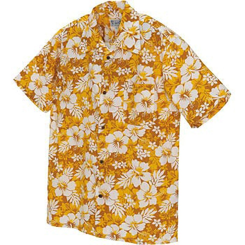 AZ-56102 カジュアルコラボアロハシリーズ アロハシャツ(ハイビスカス