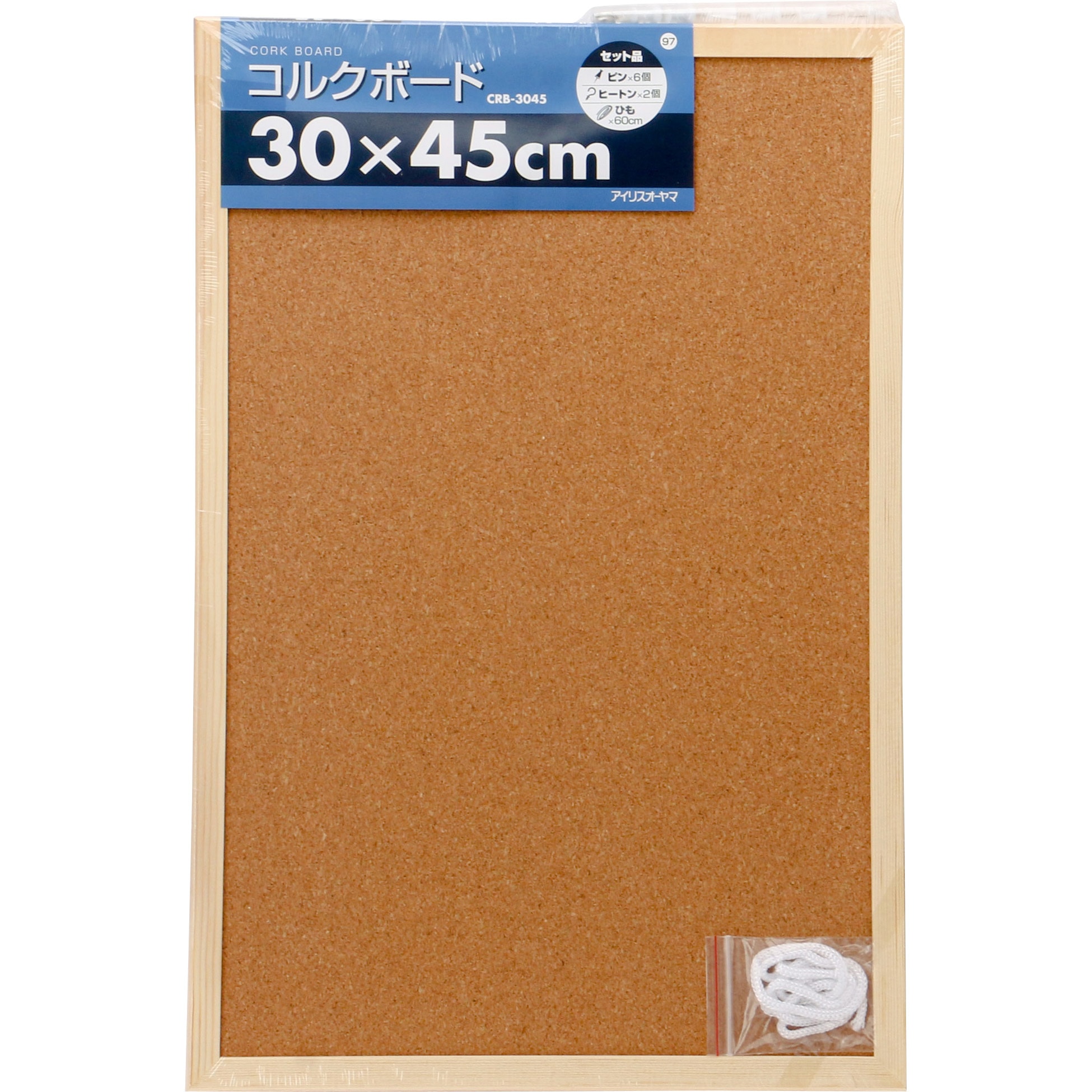 CRB-3045 コルクボード 1個 アイリスオーヤマ 【通販モノタロウ】