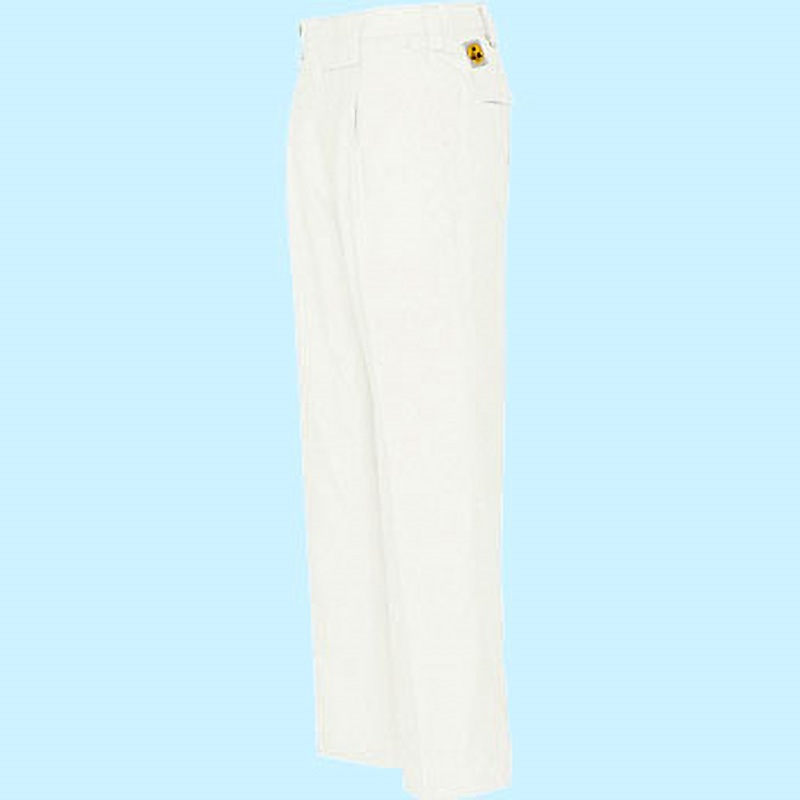 AZ6412 AZ-6412 超制電 ワークパンツ(ワンタック)(年間用) アイトス ホワイト色