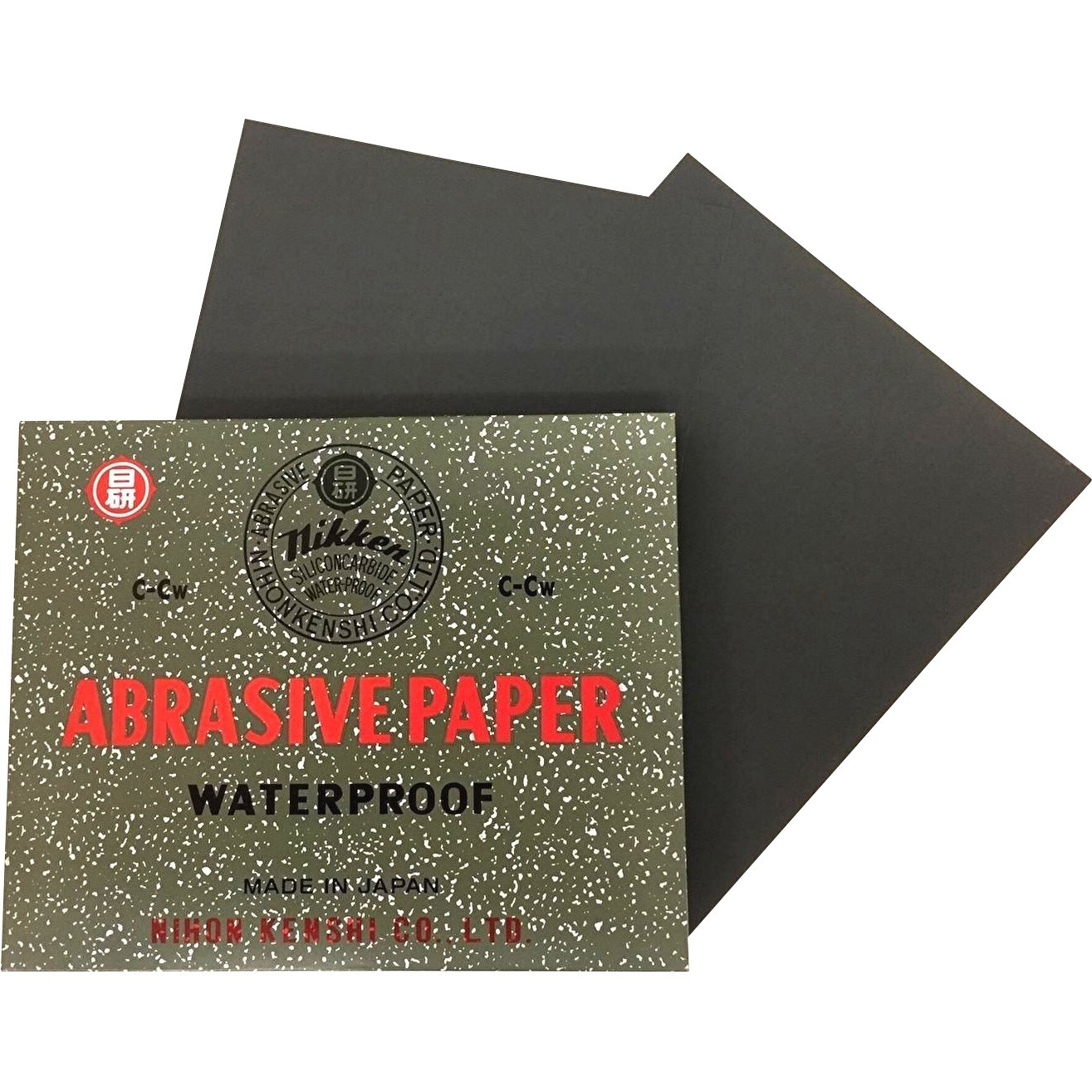 WTCC-S 耐水ペーパー 日本研紙 粒度1500 寸法230×280mm 1箱(100枚) WTCC-S