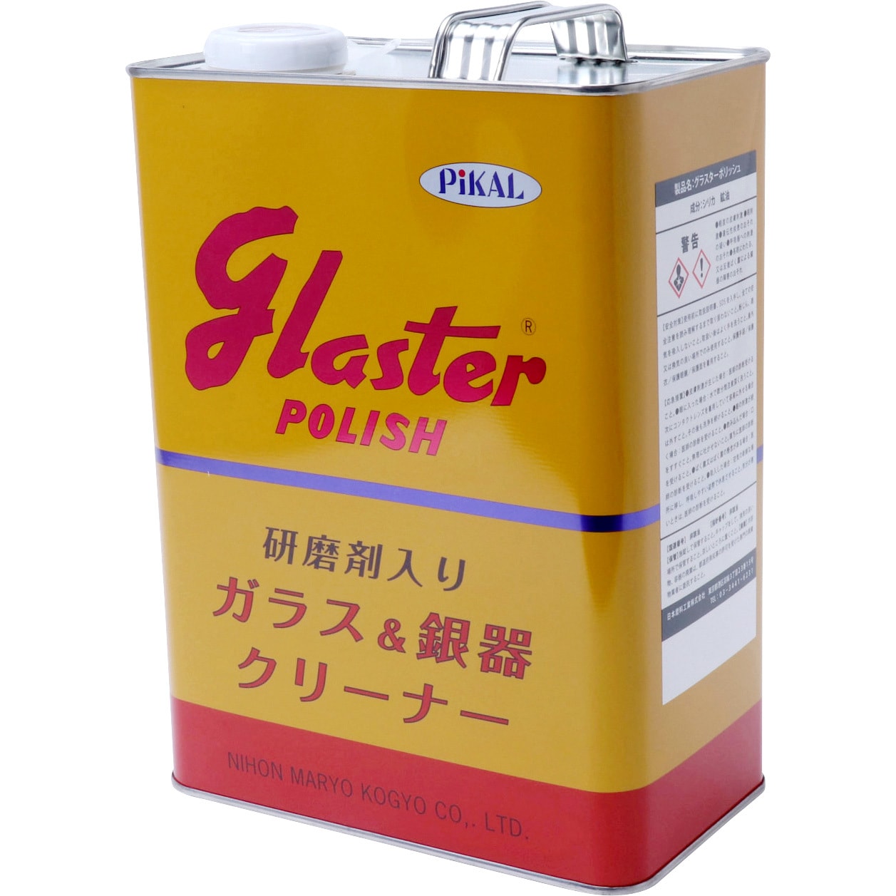ピカール グラスターポリッシュ 1缶(4kg) 日本磨料工業 【通販サイト