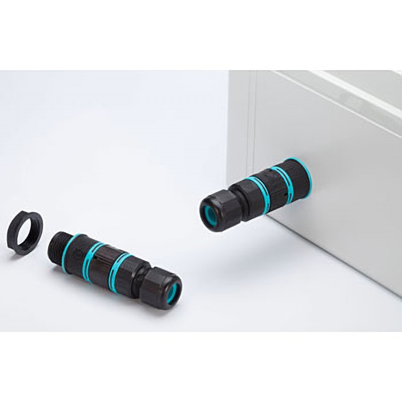 THB387E-4P-M20 パネルマウント防水中継コネクタ THB387Eシリーズ 1個