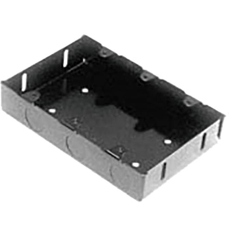 NSB3B ブラックスイッチボックス カバーなし 日本間 3個用 黒色