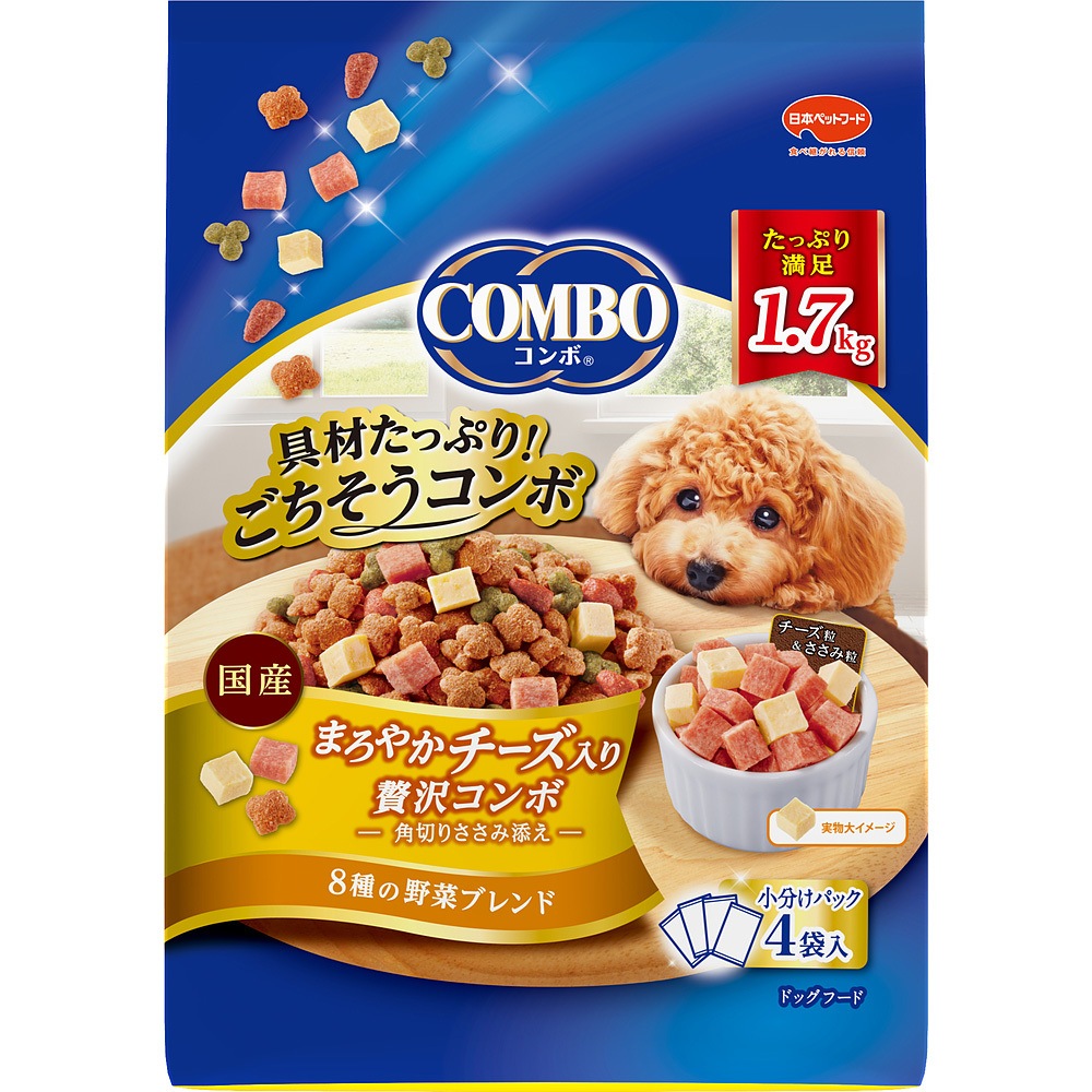 CDZ-1.7-1 コンボ ドッグ 日本ペットフード 対象動物:成犬用 1歳以上 CDZ-1.7-1 コンボ ドッグ 日本ペットフード 対象動物:成犬用 1歳以上