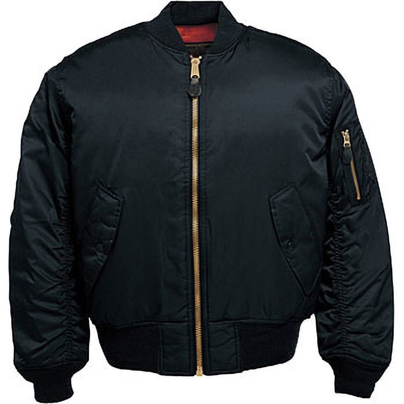 AZ10702 AZ-10702 Be-J防寒 MA-1ブルゾン(防寒) アイトス ブラック色 LL着丈73cm 5,542円